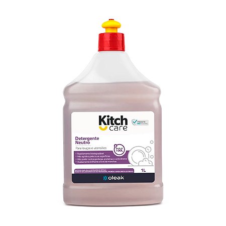 Detergente Kitch Care Neutro Oleak 1L