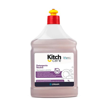 Detergente Oleak Neutro Kitch Care 1L