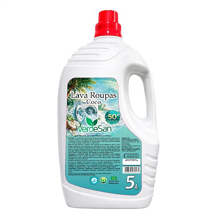 Lava Roupas Coco Verdesan 5L