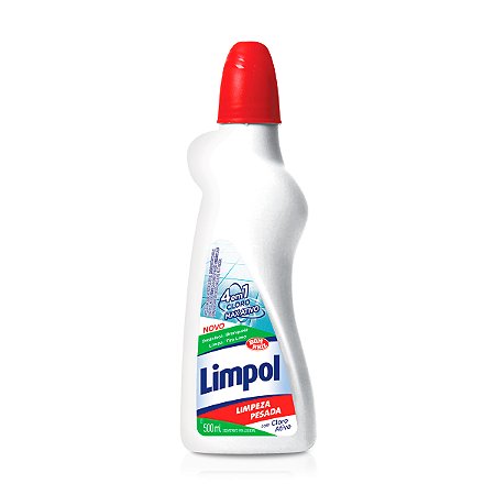Limpador Limpeza Pesada Limpol Cloro Ativo 500ml