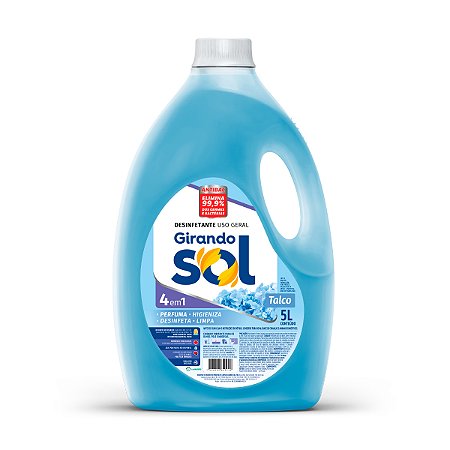 Desinfetante Girando Sol Talco 5L
