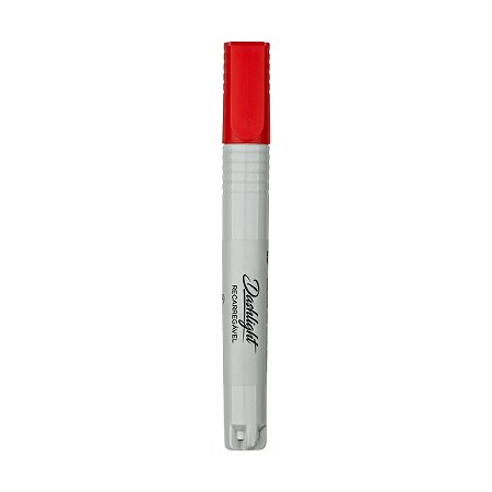Marcador Quadro Branco Recarregável Dashlight Vermelho BRW