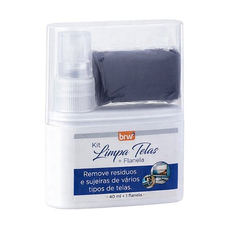 Kit Limpa Telas com Flanela BRW