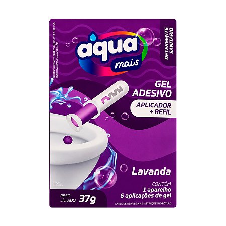 Gel Adesivo Aquamais Lavanda 37g
