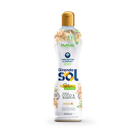Limpador Multiuso Girando Sol Flor de Coco e Baunilha 500ml