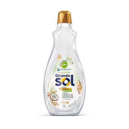 Limpador Perfumado Girando Sol Flor de Coco e Baunilha 1L