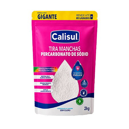Percarbonato de Sódio Calisul Tira Manchas 2kg