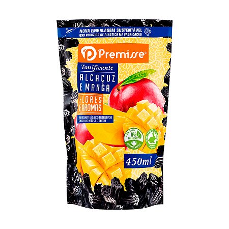 Refil Sabonete Líquido Premisse Alcaçuz e Manga 450ml
