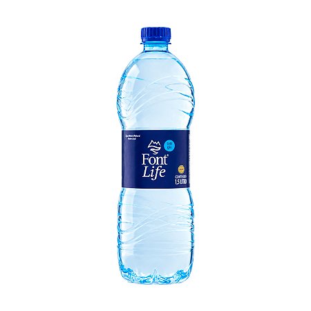 Água Mineral Font Life sem Gás 1,5L