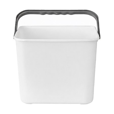 Balde Plástico com Alça Bralimpia Branco 4L