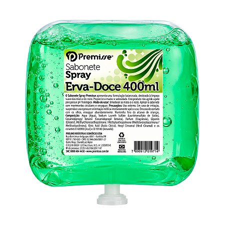 Refil Sabonete Spray Premisse Erva Doce 400ml