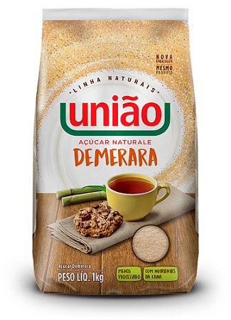 Açúcar Demerara União Naturale 1Kg