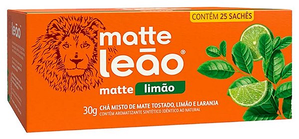Chá Matte Leão Limão 40g C/25