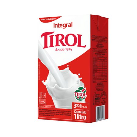 Leite Longa Vida Tirol Integral 1L