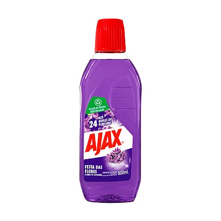 Limpador Perfumado Ajax Flores de Lavanda 500ml