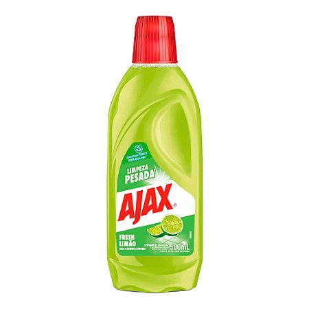 Limpador Multiuso Ajax Concentrado Fresh Lemon 500ml