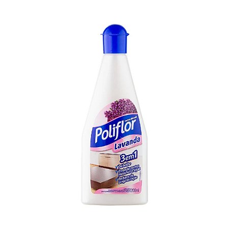 Lustra Móveis Poliflor Lavanda 200ml