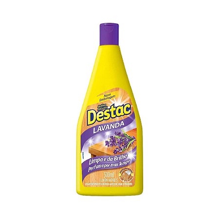 Lustra Móveis Destac Lavanda 500ml