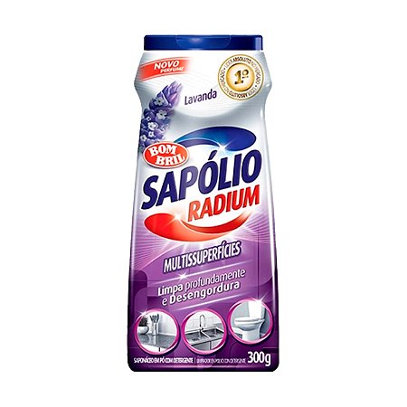 Saponáceo em Pó Sapólio Radium Lavanda 300g