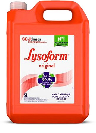 Desinfetante Líquido Original Lysoform 5L