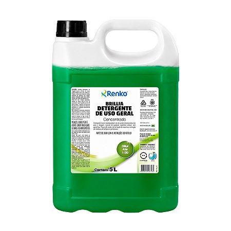 Detergente Concentrado Renko Brillia 5L