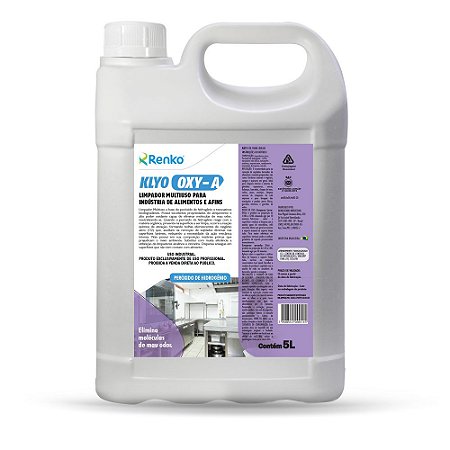Klyo Oxy-A Limpador Multiuso Alimenticio Renko - 5L
