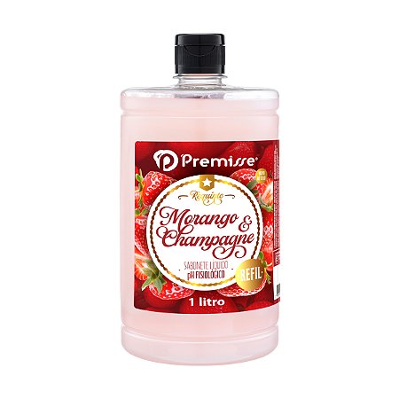 Sabonete Líquido Premisse Morango e Champagne 1L