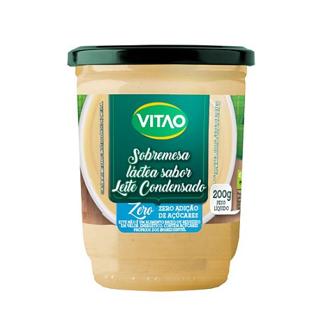 Leite Condensado Zero Vitao 200g