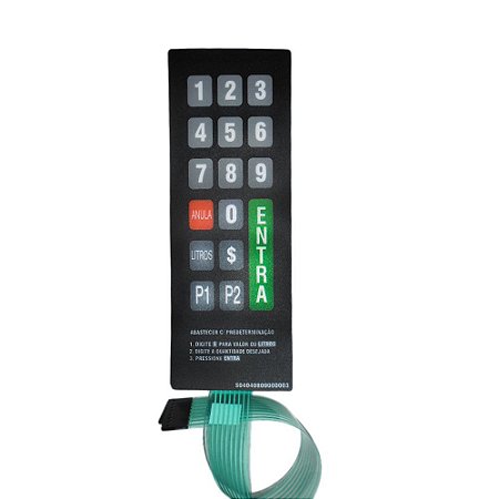 TECLADO PRESET MEMBRANA