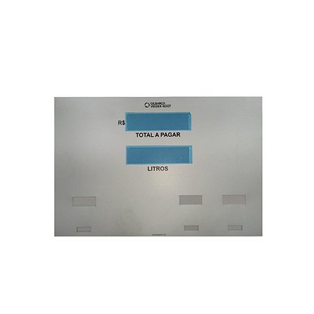 ADESIVO DO MOSTRADOR PHD3621 LD1 PRATA