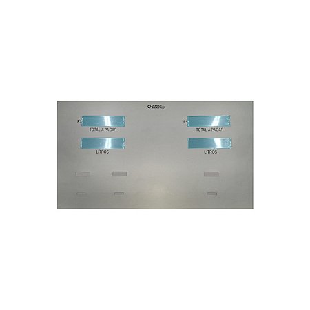 ADESIVO DO MOSTRADOR LED 1D PMD/PHR 2421 (2LD) PRATA