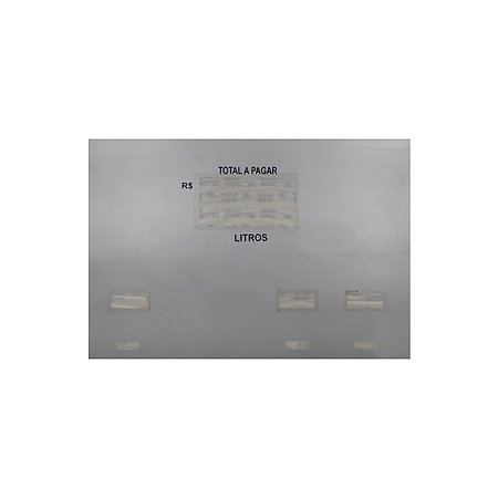 ADESIVO DO MOSTRADOR LED 1D PMD/PHR 3621 L1 PRATA
