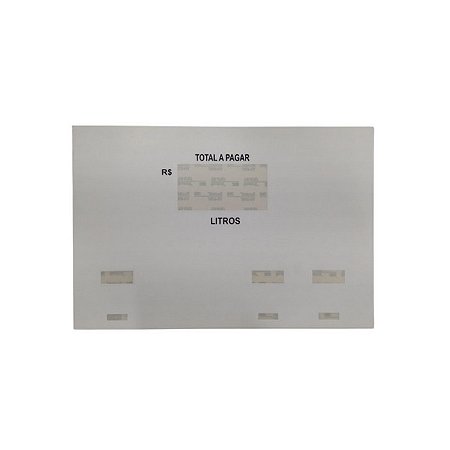 ADESIVO DO MOSTRADOR 1D LED C/ PPL SEPARADO PMD4821 E PHR2421 BRANCO