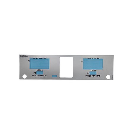 ADESIVO DO MOSTRADOOR 2D PHX2220 LED PPL INTEGRADO-CINZA
