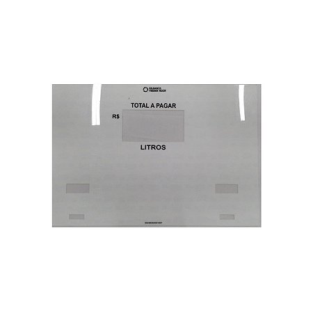 ADESIVO DO MOSTRADOR LED 1D PMD/PHR 2421 (2LD) BRANCO