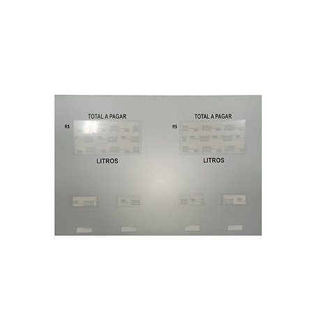 ADESIVO DO MOSTRADOR 2D LED PMD/PHR4822 PRATA