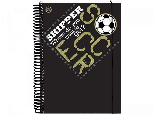 Caderno Universitário 10X1 Soccer 2471 Dac
