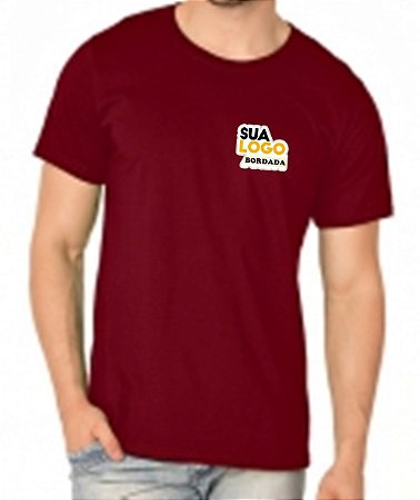 Camiseta Algodão Personalizada Sua logo Bordado Peito Kit 9 pçs - ..::  Innovare Sul ::.. Loja de Camisas Bordadas Personalizadas