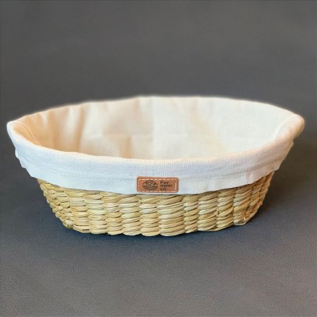 Cesto Oval de Taboa
