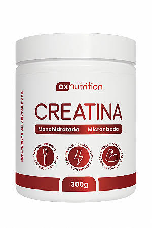 CREATINA 300g 100% PURA - OX NUTRITION
