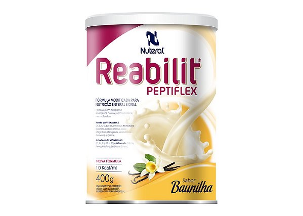 REABILIT PEPTIFLEX 400G BAUNILHA - NUTERAL