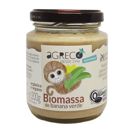 Biomassa orgânica de banana Agreco - 200g