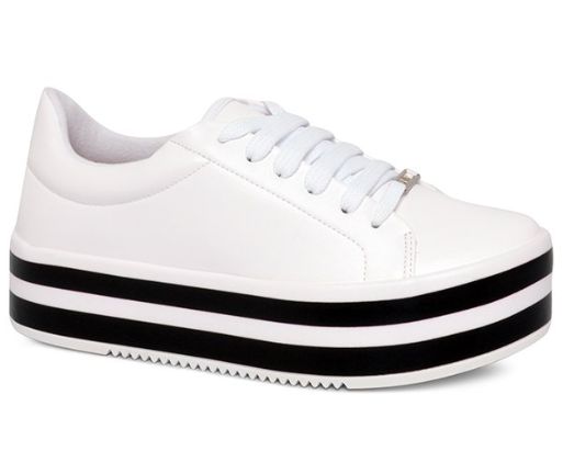 tenis vizzano flatform listrado