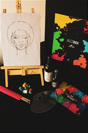 Kit Art Completo Com Vinho Tinto - Para 1 pessoa