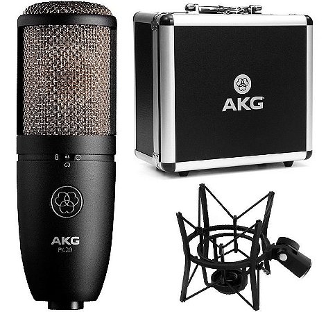 MICROFONE CONDENSADOR AKG P420 P 420 ESTÚDIO - Tocmix - Áudio e Iluminação