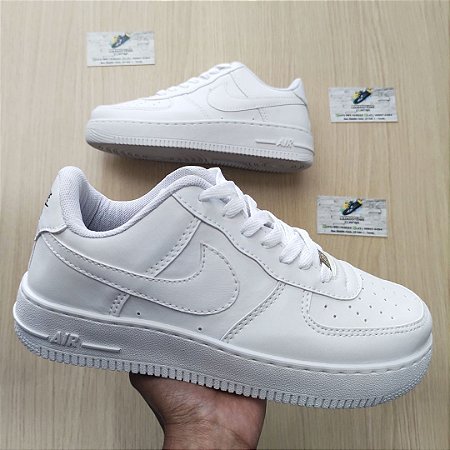 nike air force cano baixo preto