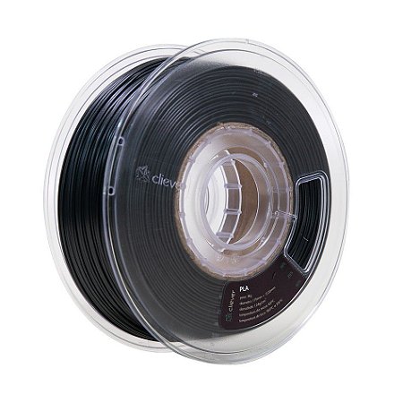 Filamento PLA Preto Perolado | 1,75mm | 1Kg | CLIEVER