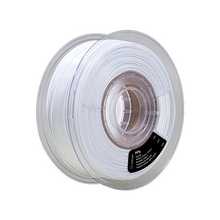 Filamento PETG Branco | 1,75Mm | 1Kg | CLIEVER