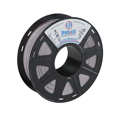 Filamento PLA Cinza Claro | 1,75mm | 1Kg | PRINTALOT