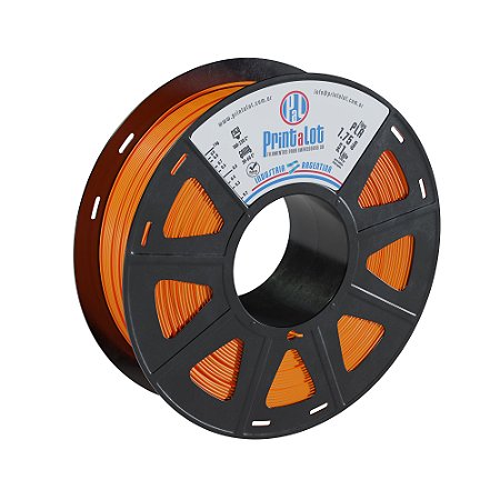 Filamento PLA Laranja | 1,75mm | 1Kg | PRINTALOT
